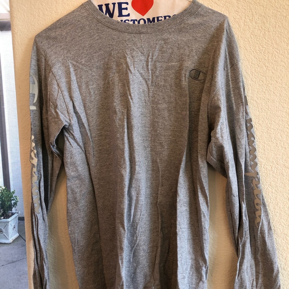 reflective champion long sleeve